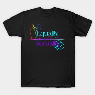 Equality Loves Sexuality, Human Pride Rainbow Shirt, LGBT Gay Ally T-Shirt